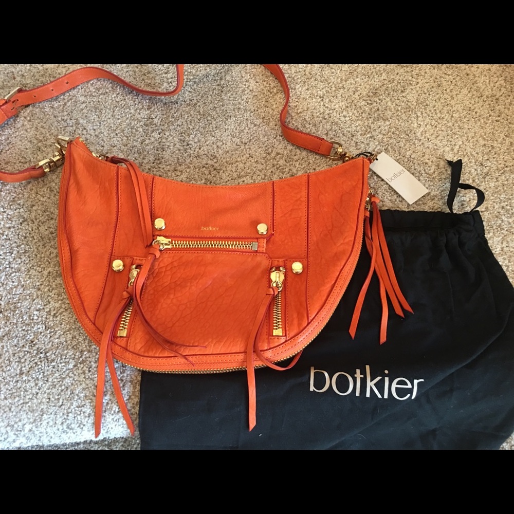 NWT Orange Botkier Crossbody